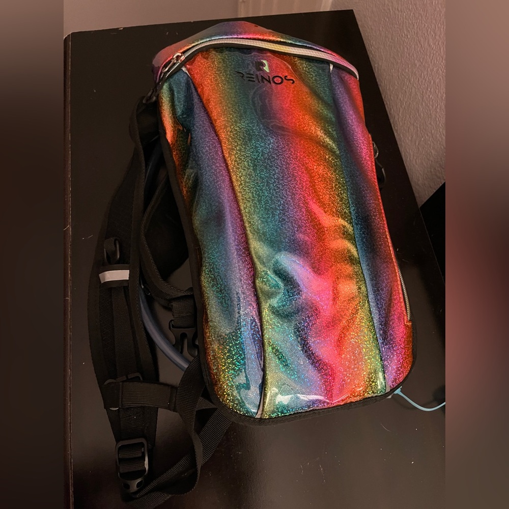 Colorful Holographic Backpack